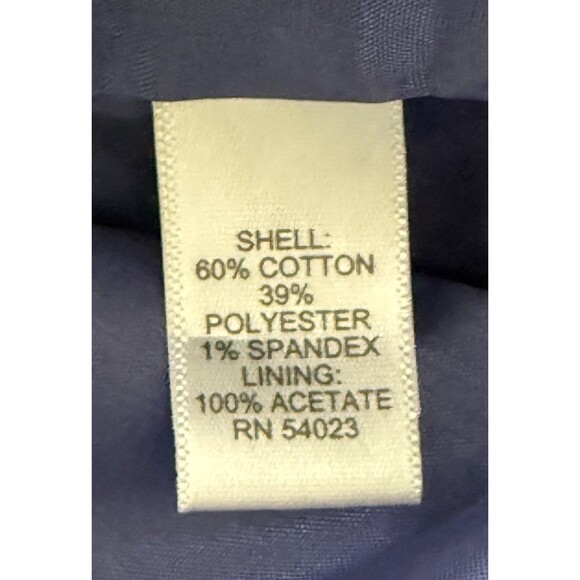 Banana Republic Women's Blue Textured Pencil Skirt Workwear Office Casual Sz 10 - Picture 6 of 9